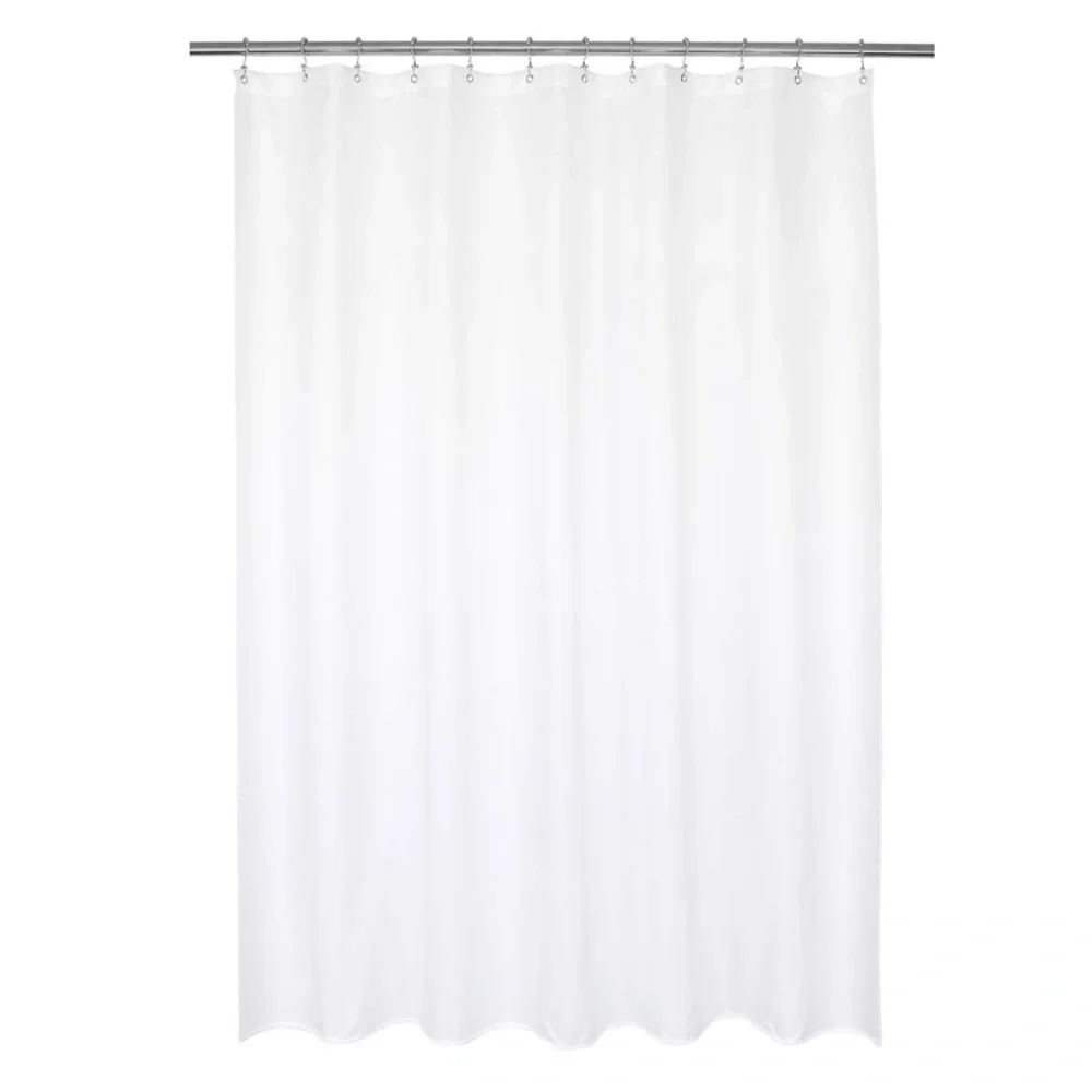 Shower Curtain + Hooks